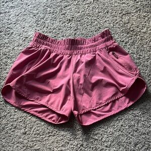 Lululemon Athletica Pink Athletic Shorts Lightweight Breathable